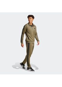 Herren Trainingsanzug "M 3S TR TT TS", grün, sportlich, Gr. XXL, adidas Sportswear, Obermaterial: 100% Polyester, Sportanzüge, Basic 3-Streifen Trikot