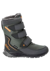 Jack Wolfskin Kinder Winterboots "POLAR BOOT TEXAPORE HIGH VC K", Gr. 29, grün, Main Material 100% Polyamide Second Material Lining Sole 100% Rubber/