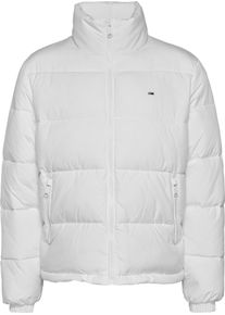 Tommy Jeans Damen Steppjacke "TJW ESSENTIAL PUFFER EXT", weiß, casual, Gr. L, unifarben, Web, Obermaterial: 100% Polyester. Futter: 100% Polyester.