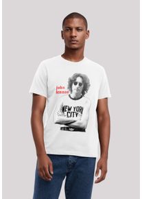 F4NT4STIC Herren T-Shirt "John Lennon", weiß, casual, Gr. XXL, Obermaterial: 100% Baumwolle, Shirts, Streetwear Fashion
