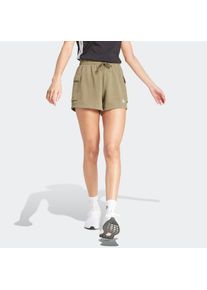 Damen Shorts "W SL FT SHO", grün, sportlich, Gr. XXL, adidas Sportswear, Obermaterial: 70% Baumwolle, 30% Polyester, Hosen