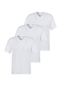 Herren T-Shirt, Copenhagen Studios, Gr. XXL, weiß, Jersey, Obermaterial: 100% Baumwolle, unifarben, Basic, Shirts, Unterziehshirt aus hochwertiger
