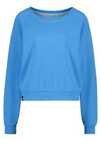 alife and kickin ALIFE & KICKIN Damen Sweatshirt "Damen TeonaAK A", blau, Basic, Gr. XXL, 80% Baumwolle 20% Polyester, Sweatshirts, Basic Pullover mit