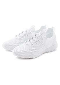 Vivance Damen Sneaker "Freizeitschuh, Halbschuh", Gr. 41, weiß, Obermaterial: 100% Textilmaterial. Futter: 100% Textilmaterial. Decksohle: 100%