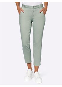 Inspirationen Damen Bequeme Jeans, grün, Gr. 36, unifarben, 85% Baumwolle, 13% Polyester, 2% Elasthan, Jeans