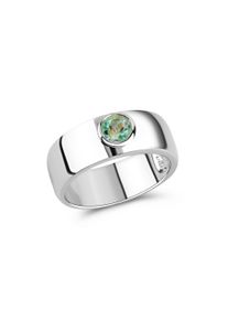 Vivance Damen Fingerring "925/- Sterling Silber rhodiniert glanz", 058 (18,5), Silber 925 (Sterlingsilber), weiß, Silber 925 (Sterlingsilber),