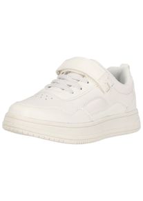 ZIGZAG Kinder Sneaker "Lodus", Gr. 37, weiß, Polyurethane, sportlich, Schuhe, mit praktischem Klettverschluss