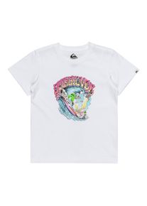 Quiksilver Kinder Shirttop "Times Up", weiß, Gr. 6, 100% Baumwolle, Tops