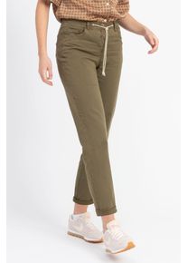 Recover Pants Damen Jogg Pants "Jogpants", grün, Basic, Gr. 36, unifarben, 84% Baumwolle;14% Polyamid;2% Elasthan, Jeans, Nachhaltige Produktion von