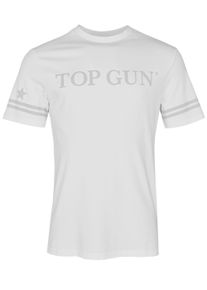 Top Gun Herren T-Shirt "TG22002", weiß, Gr. XL, Obermaterial: 100% Baumwolle, Shirts
