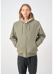 Cleptomanicx Herren Bomberjacke "Workist", grün, casual, Gr. XL, unifarben, 100% Polyamid, Jacken, mit lockerem Schnitt
