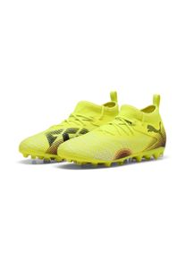 Puma Kinder Fußballschuh "FUTURE 8 MATCH MG Fußballschuhe Jugendliche", Gr. 37,5gelb alert schwarz sun struck pink, Obermaterial: Synthetik, Textil;