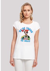 F4NT4STIC Damen T-Shirt "Powerpuff Girls Tough To Beat", weiß, casual, Gr. XL, Obermaterial: 100% Baumwolle, Shirts, Premium Qualität