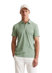 Marc O'Polo MARC O'POLO Herren Poloshirt "in softer Slub-Jersey-Qualität", grün, casual, Gr. XS, unifarben, Obermaterial: 100% Baumwolle, Shirts