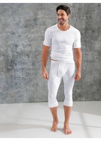 Comazo Herren Lange Unterhose, Gr. 5, weiß, 100% Baumwolle, Unterhosen