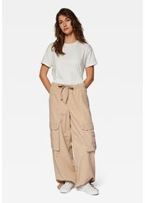 Mavi Damen Cargohose "CARGO PANTS", beige, sportlich, Gr. M, 100% Baumwolle, Hosen, Weite Cargo Hose