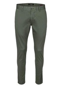 Roy Robson Herren Bügelfaltenhose "Slim fit - Scott", grün, modisch, Gr. 54, unifarben, 97% Baumwolle, 3% Elasthan, Hosen