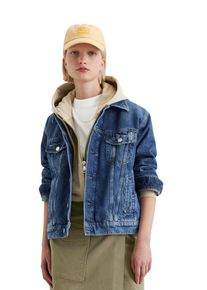 Marc O'Polo Damen Jeansjacke "aus Organic Cotton", blau, casual, Gr. XXS, MARC O'POLO DENIM, unifarben, Obermaterial: 100% Baumwolle; Füllung: 100% Nicht