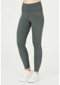 ENDURANCE ATHLECIA ATHLECIA Damen Trainingstights "FRANZ", grün, sportlich, Gr. 36, unifarben, 72% Nylon, 28% Elasthan, Hosen, mit leichter Kompression