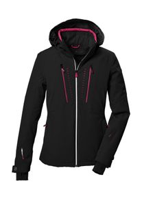 Killtec Damen Skijacke "KSW 41 WMN SKI JCKT", schwarz, sportlich, Gr. 38, Oberstoff: 84% Polyamid, 16% Elasthan, Futter: 100% Polyester, Wattierung: