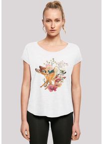 F4NT4STIC Damen T-Shirt "Disney Bambi Comic", weiß, casual, Gr. XXL, Obermaterial: 100% Baumwolle, Shirts, Print