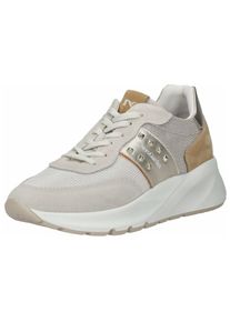 Nero Giardini Damen Sneaker "Nero Giardini Sneaker Leder/Textil", Gr. 38, weiß, Leder, Textil, casual, Schuhe