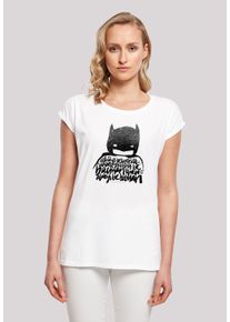 F4NT4STIC Damen T-Shirt "DC Comics Batman Always Be Yourself", weiß, casual, Gr. XXL, Obermaterial: 100% Baumwolle, Shirts, Print