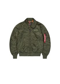 Herren Bomberjacke "Alpha Industries Men - Bomber Jackets Flying Tigers CWU", grün, Gr. XXXL, Alpha Industries, Obermaterial: 100% Nylon, Futter: