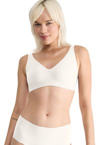 Sloggi Damen Bügelloser BH "NEU: ZERO Feel 2.0 Soft bra", Gr. L, weiß, Single Jersey, Obermaterial: 76% Polyamid, 24% Elasthan, matt, unifarben,