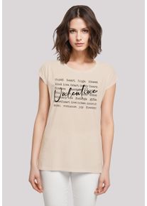 F4NT4STIC Damen T-Shirt "Valentine Herz Hugs Love Flowers", weiß, casual, Gr. XXL, Obermaterial: 100% Baumwolle, Shirts, Premium Qualität
