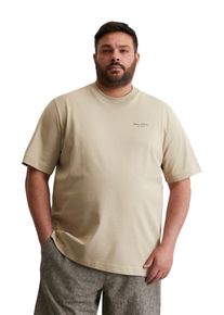 Marc O'Polo MARC O'POLO Herren T-Shirt "mit großem Rückenprint", weiß, Basic, Gr. XXXL, unifarben, Obermaterial: 100% Baumwolle, Shirts