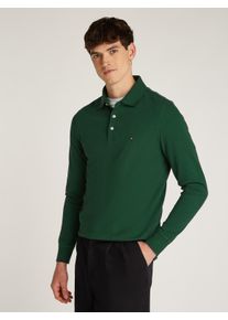 Tommy Hilfiger Herren Langarm-Poloshirt "1985 SLIM LS POLO", grün, Gr. XXL, Obermaterial: 96% Baumwolle, 4% Elasthan, Shirts