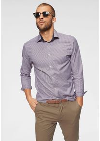 Selected Homme Herren Langarmhemd "SLHSLIMNEW-MARK SHIRT LS NOOS", weiß, klassisch, Gr. XS, unifarben, Web, Obermaterial: 100% Baumwolle, Hemden