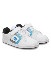 DC Shoes Kinder Sneaker "Manteca 4 V", Gr. 4, weiß, 51% Leder, 49% Synthetikmaterial, Schuhe