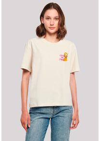F4NT4STIC Damen T-Shirt "Wickie Know Your Power", weiß, casual, Gr. XXL, Obermaterial: 100% Baumwolle, Shirts, Nostalgie, Retro Print, Kinderserie