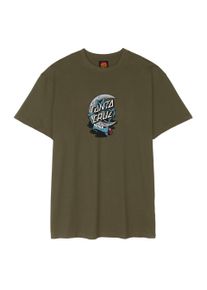 Santa Cruz Herren T-Shirt, grün, sportlich, Gr. XXL, Obermaterial: 100% Baumwolle, Shirts