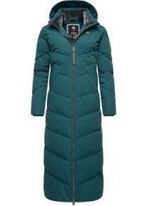 Ragwear Damen Wintermantel "Rebelka Extralong", grün, modisch, Gr. XL, Außenmaterial: 100% Polyester, Innenfutter: 100% Polyester, Wattierung: 100%
