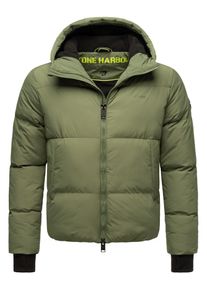 STONE HARBOUR Herren Steppjacke "Tayroos XX", grün, casual, Gr. S, Obermaterial: 100% Nylon, Futter: 100% Polyester, Wattierung: 100% Polyester,