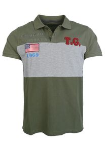 Top Gun Herren T-Shirt "TG20201019", grün, Gr. L, Obermaterial: 100% Baumwolle, Shirts