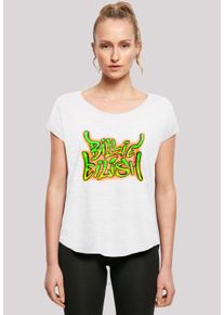 F4NT4STIC Damen T-Shirt "Billie Eilish Logo", weiß, casual, Gr. XXL, Obermaterial: 100% Baumwolle, Shirts, Premium Qualität