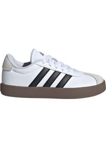 Adidas Vl Court 3.0 K Sneaker Kinder - weiß - Gr. 35 - Synthetik
