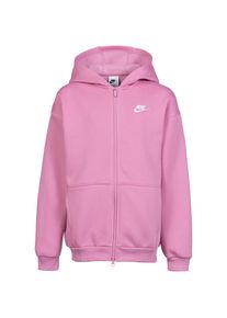 Nike Nsw Club Fleece Sweatjacke Mädchen - rosa - Gr. 158/164 - Baumwolle/Polyester