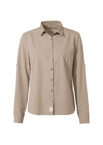 Vaude Rosemoor Iv Funktionsbluse Damen - beige - Gr. 36 - Polyester