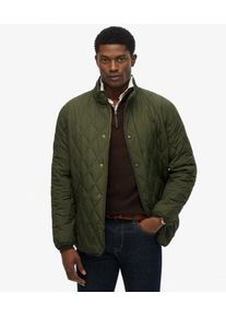 Superdry Herren Gesteppt Gesteppte Estate Jacke, Dunkelgr&uuml;n - Gr&ouml;&szlig;e: L 10202020006161KM003