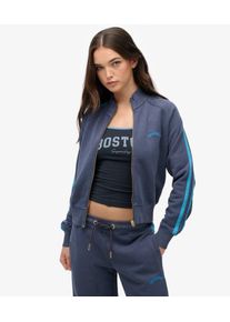 Superdry Damen Essential Logo Trainingsjacke Navy - Gr&ouml;&szlig;e: 44 2102623500756JUA025
