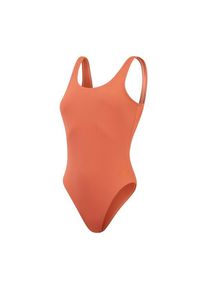 Speedo Textured Deep U-Back Badeanzug Damen (Gr 32 |rot)