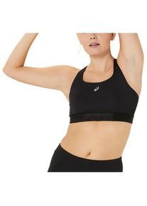 asics Road Compression Bra Sport-BH Damen (Gr M |beige)