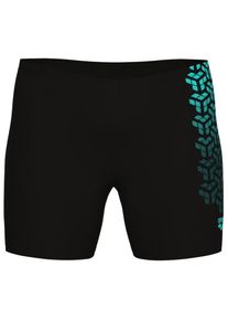 arena Kikko V Swim Mid Jammer Graphic Badehose Men (Gr 10 |schwarz)