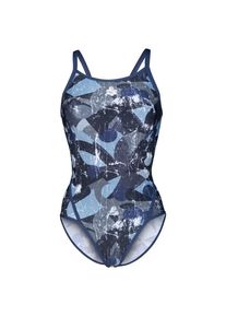 arena Scratched Swimsuit Super Fly Back Badeanzug Damen (Gr 40 |blau)