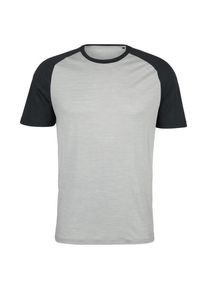 Stoic Merino155 LaholmSt Raglan Shirt Merinoshirt Herren (Gr 4XL |grau)